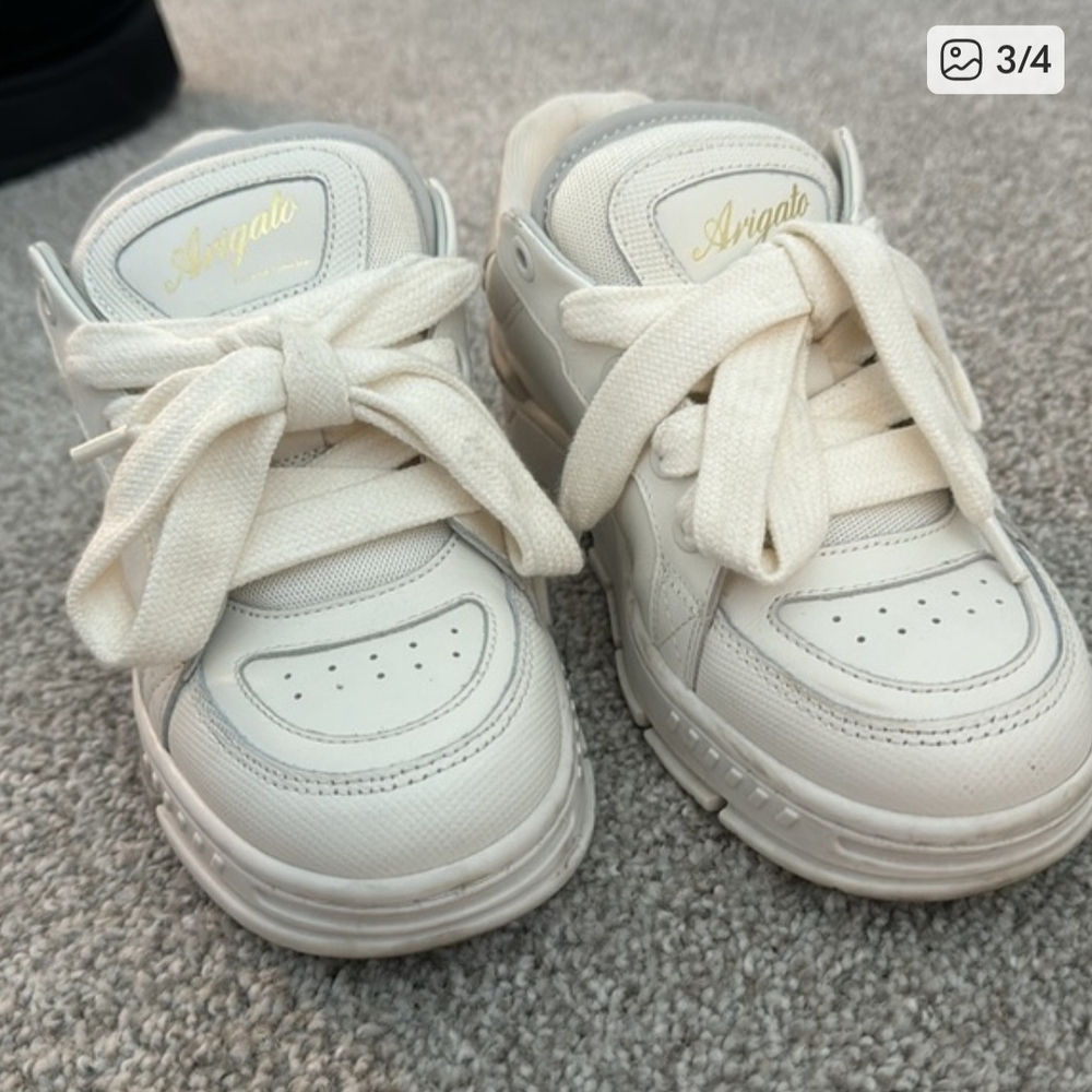 Axel Arigato Cream Athletic Shoes